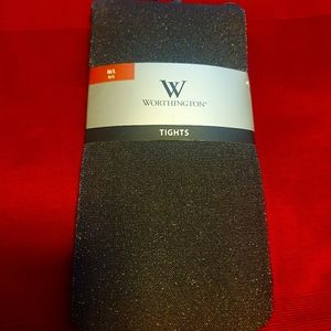 Worthington Black Glitz Tights